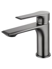 Смеситель для раковины WONZON & WOGHAND BRILLIANT, Темный графит (WW-88018079-BGM)