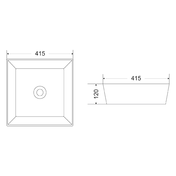 Приобрести mirsant раковина чаша shell-1020 42х42 см, белая ут000055816