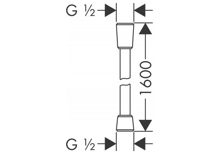 Приобрести 28276000 шланг isiflex 1,60 м, ½’