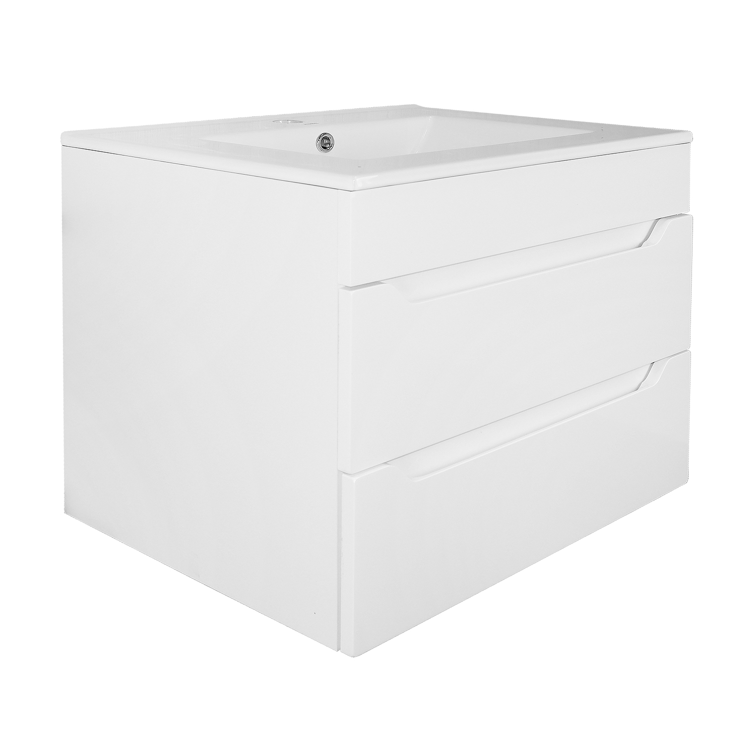 Приобрести loranto тумба подвесная с раковиной аврора 60 61х47 см, белая (cs00089909)