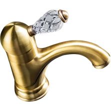 Boheme Смеситель для раковины Crystal, бронза\кристаллы 301-CRST