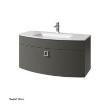 Caprigo Тумба с раковиной LEGATO 100 см, графит