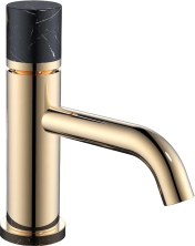 Boheme Смеситель для раковины Stick, золото\черный 121-G-MR-BLACK