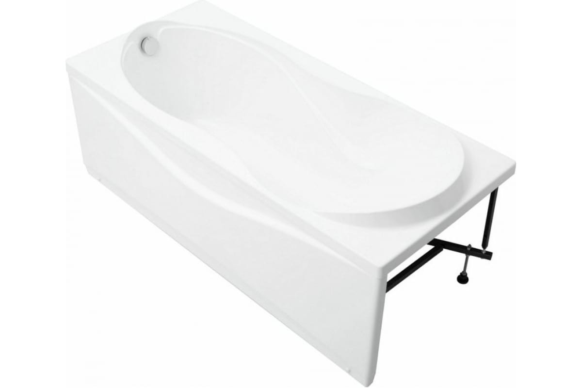 Приобрести aquanet акриловая ванна grenada 180x90 см, белая