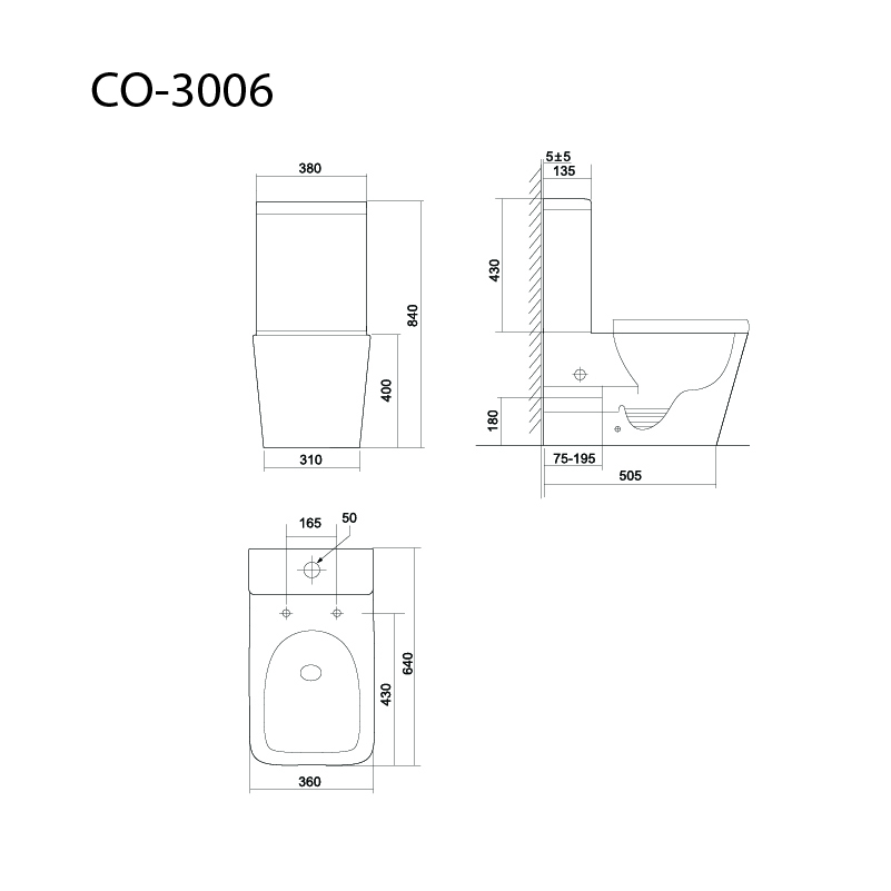 Приобрести triton унитаз компакт corso 3006, безободковый с тонким сиденьем, микролифт