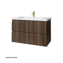 Caprigo Тумба с раковиной FORTE-Albero STRIPE 90 см, шпон, альберо