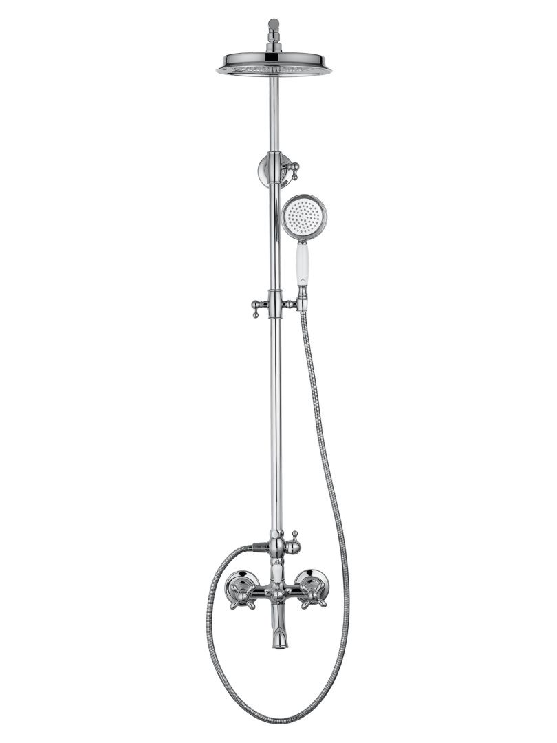 Приобрести душевая система wonzon & woghand retro, хром (ww-88739020-cr)