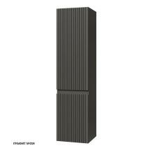 Caprigo Пенал FORTE-Smalty TYPE 35 см, графит