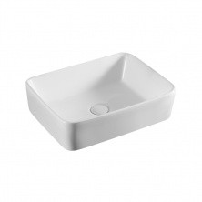 Azario Раковина накладная 48,5х38 см, белая AZ4565