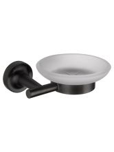 Мыльница с держателем WONZON & WOGHAN SIMPLE, Темный графит (WW-6522-BGM)