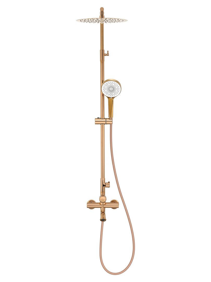 Приобрести душевая система wonzon & woghand tor, розовое золото (ww-88047073-rg)