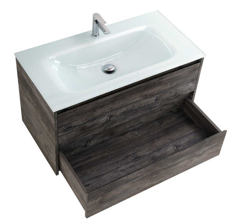 Приобрести тумба подвесная с раковиной belbagno kraft-800-2c-so-pp 80 см, pino pasadena
