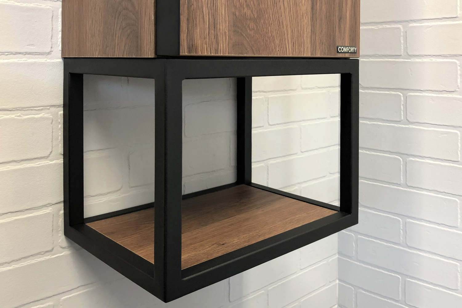 Приобрести сomforty пенал "равенна лофт-35" дуб темно-коричневый