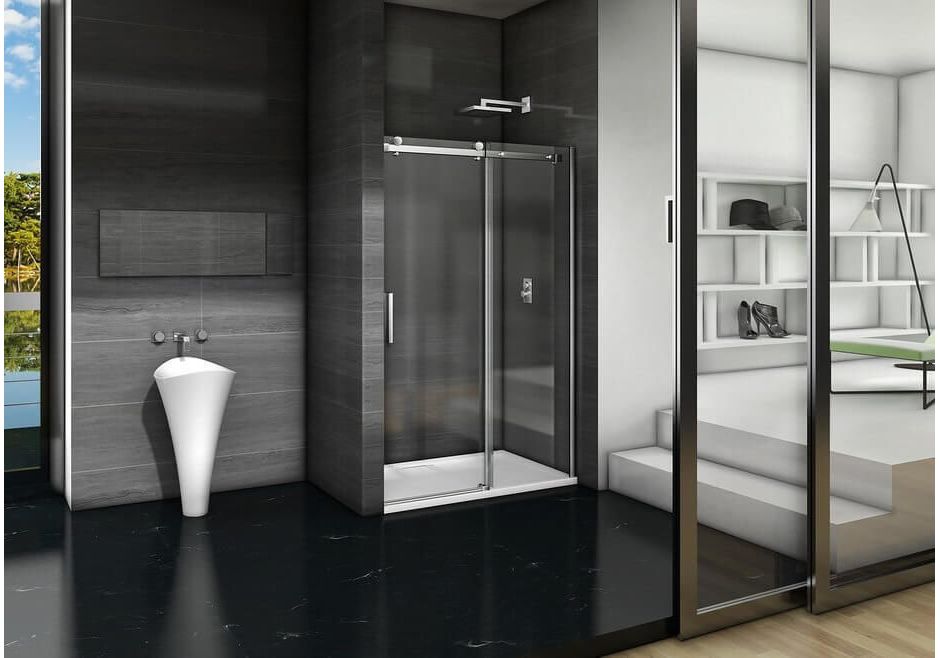 Приобрести дверь душевая bas galaxy wtw-130-c-ch 130 см