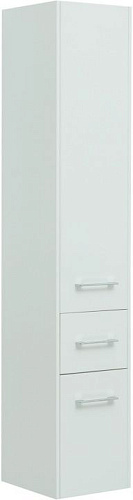 Приобрести aquanet пенал августа белый (ручки хром)