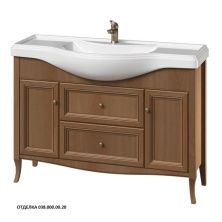 Caprigo Тумба с раковиной LION 120 см, дерево, экошпон