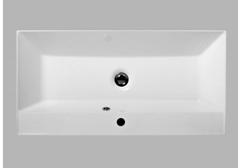 Приобрести тумба подвесная с раковиной belbagno aurora-900-2c-so-bl 90 см, bianco lucido