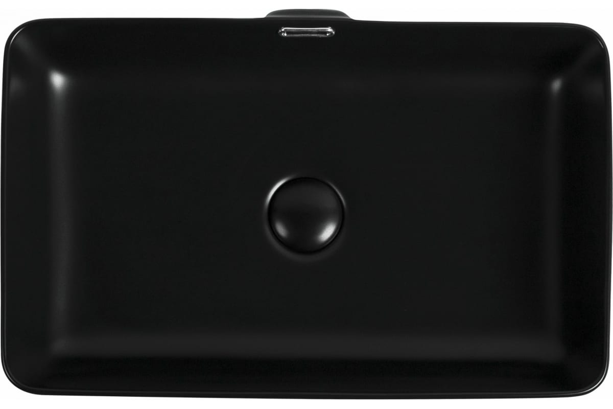 Приобрести aquanet раковина perfect-3-mb 55х35 см, черный матовый