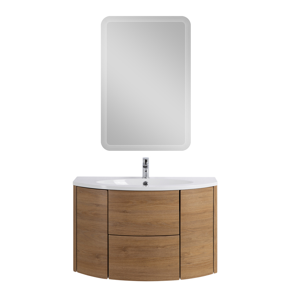 Приобрести cezares тумба подвесная с раковиной eden 91 см rovere tabacco, дерево 55073