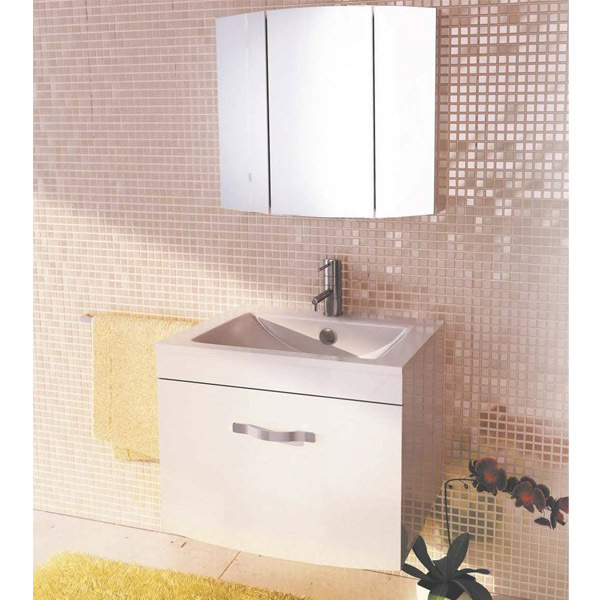 Приобрести сomforty зеркало-шкаф "лаура-75-3", белый