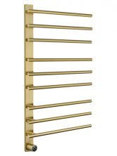 Полотенцесушитель электрический WONZON & WOGHAND NÜRNBERG, Брашированное золото (WW-AL349-BG)