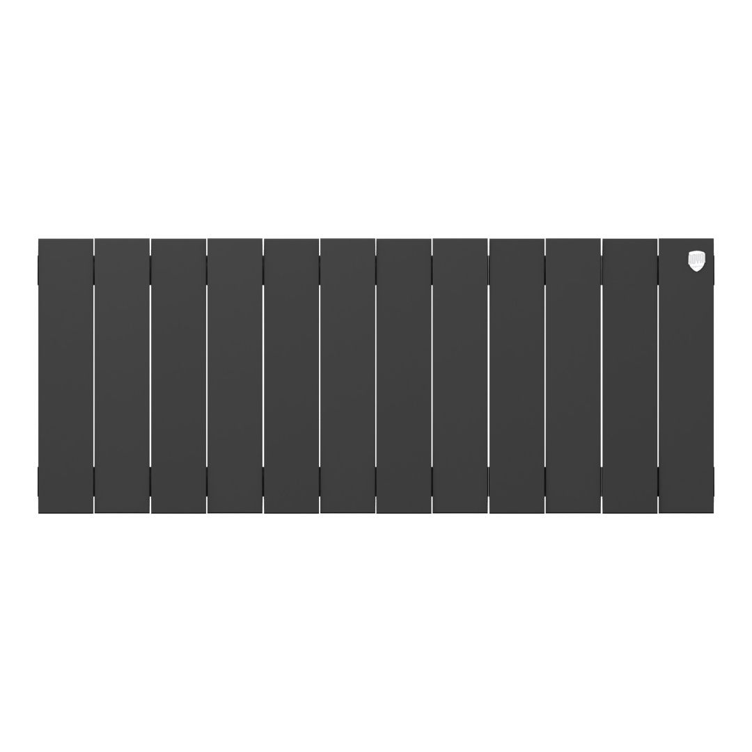 Приобрести royal thermo радиатор биметаллический pianoforte 300 /noir sable ( черный графит ) - 12 секц.