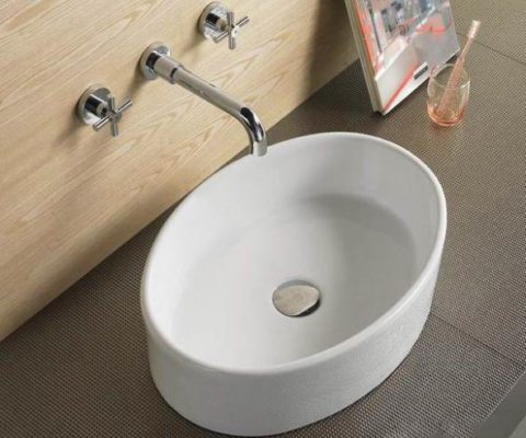 Приобрести раковина-чаша ceramalux 50 см 9012