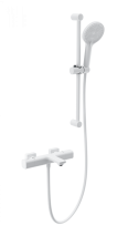 Смеситель для ванны с душем и термостатом WONZON & WOGHAND SOLID, Белый матовый (WW-C2011- A-MW)
