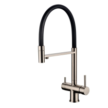 Grocenberg Смеситель для кухни с гибким изливом, никель GB4099NK