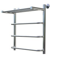 Тругор Водяной полотенцесушитель Идеал П4 500x600 мм НК1 с полкой, хром 00-00021865