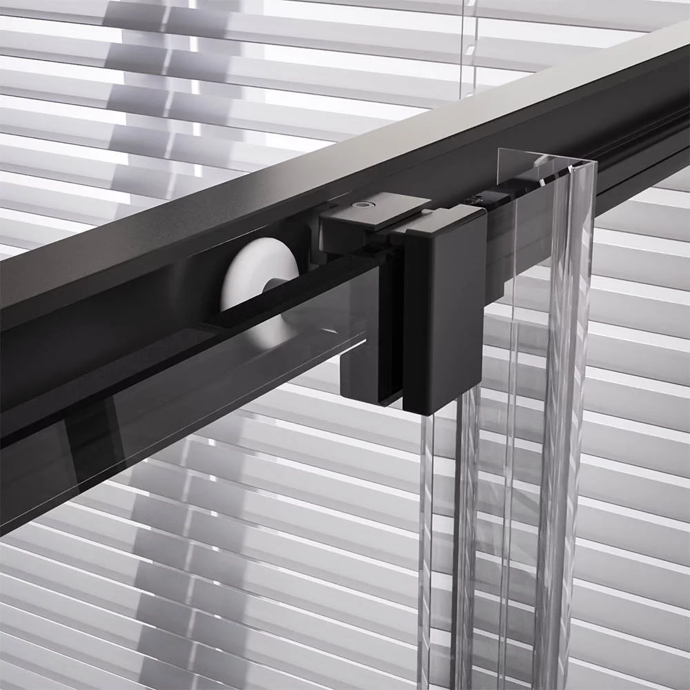 Приобрести veconi душевое ограждение premium trento 90х90 см, черное матовое, прозрачное ptc20-b-9090-01-c4