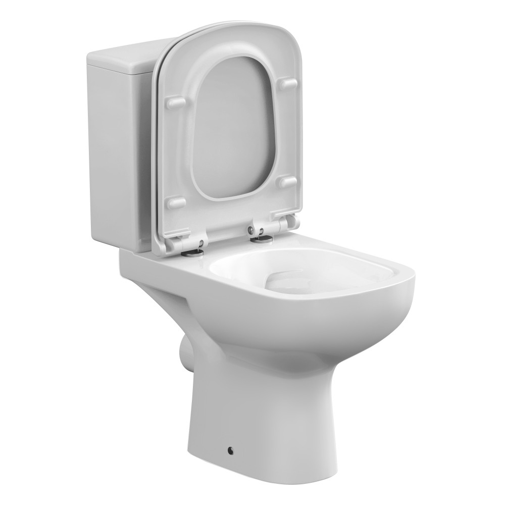 Приобрести напольный унитаз-компакт cersanit colour clean on 011 3/5 dpl eo