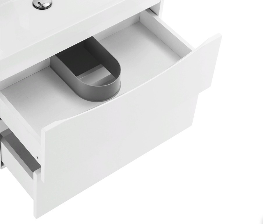 Приобрести тумба подвесная с раковиной belbagno marino-600-2c-so-bo-p 60 см, bianco opaco