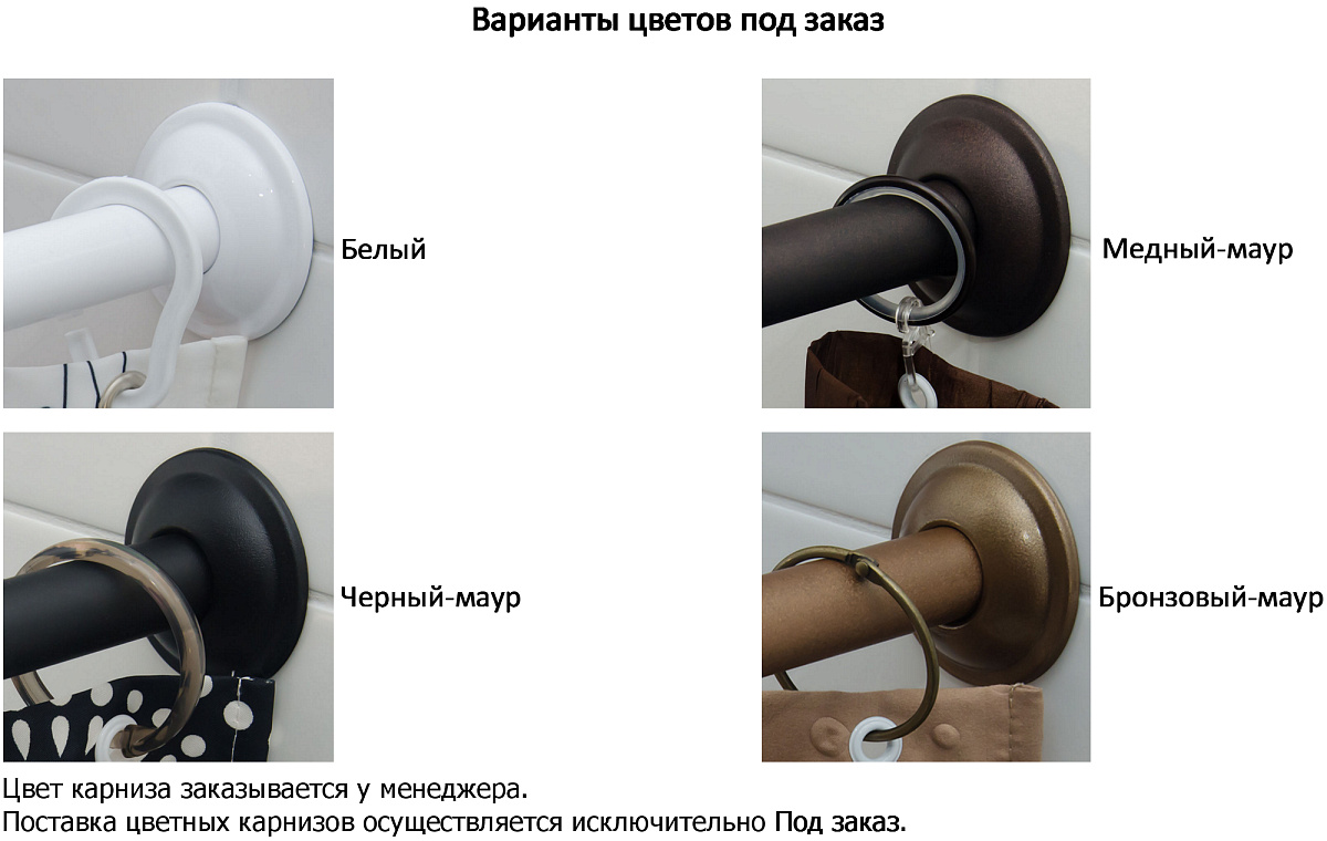 Приобрести aquanet карниз для ванны прямой 180 см