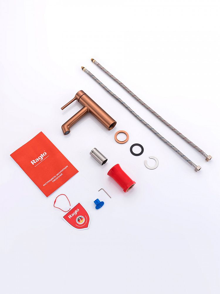 Приобрести raglo смеситель для раковины, медь r20.10