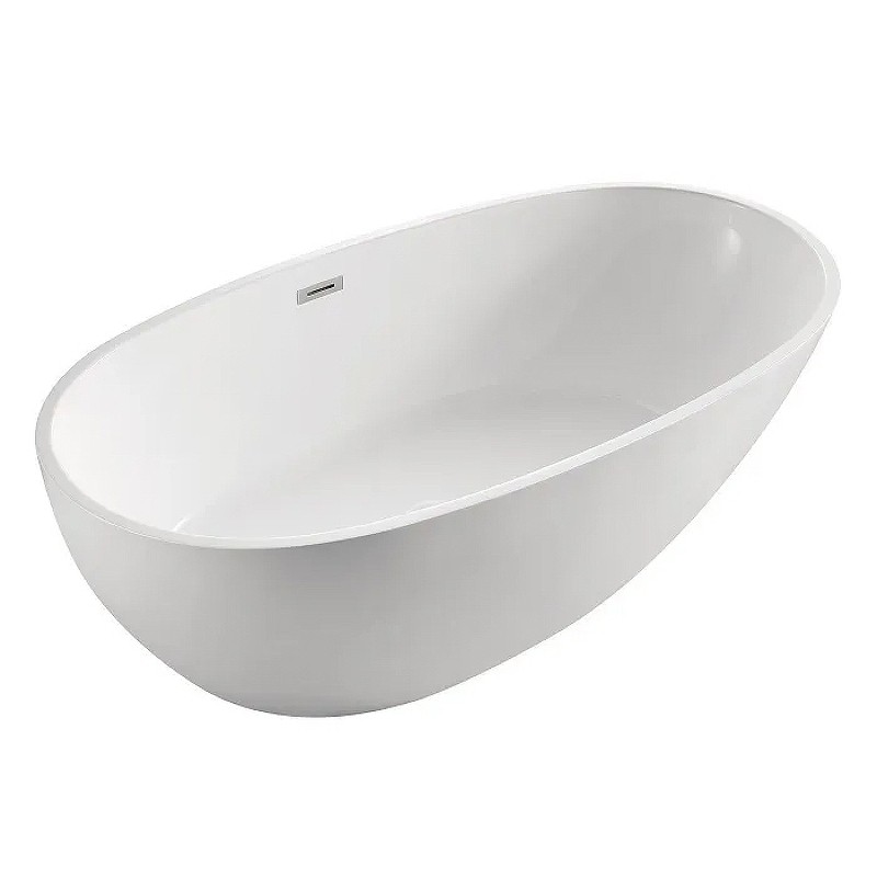 Приобрести акриловая ванна azario leeds 168х84 см, отдельностоящая lee17085