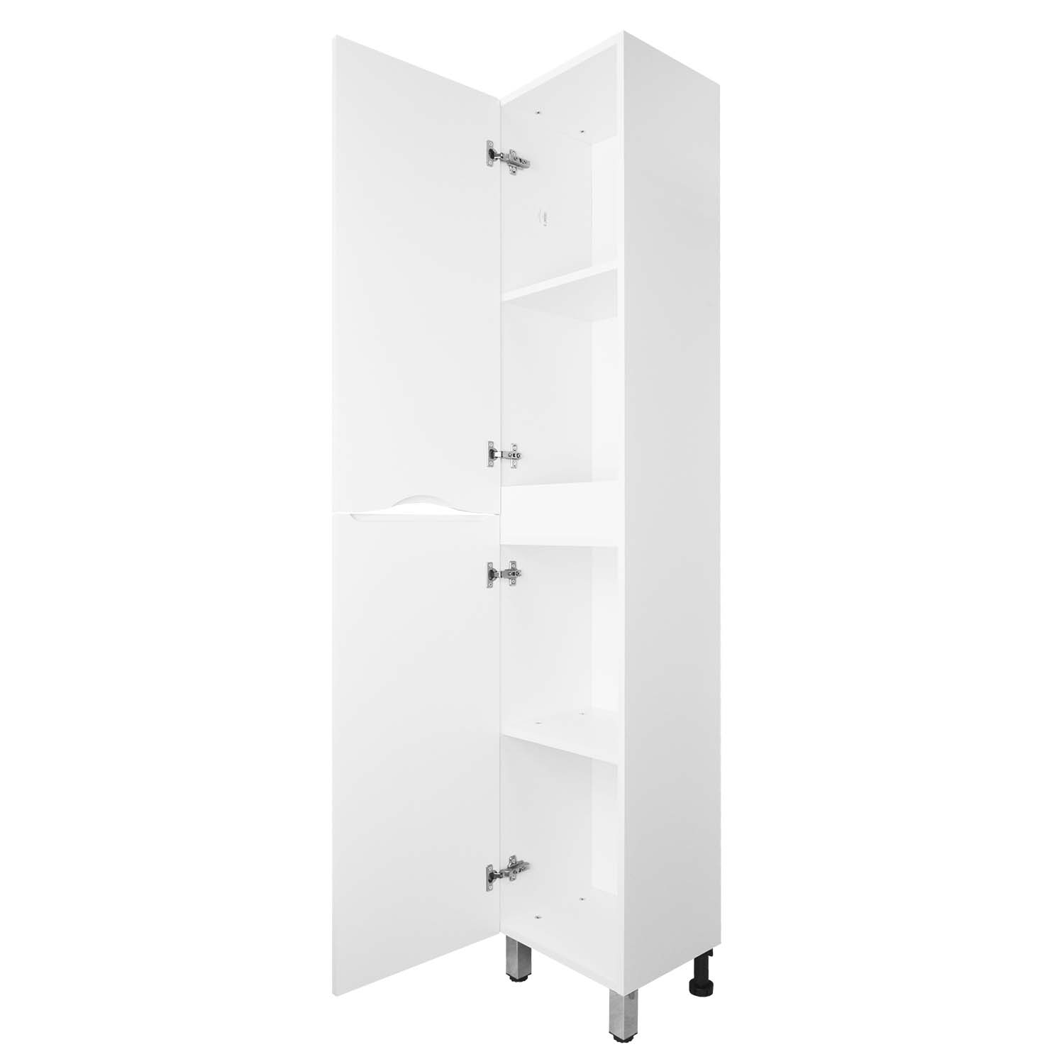 Приобрести loranto пенал напольный santorini 36х180 см, левый, белый (cs00086964)