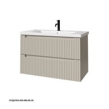 Caprigo Тумба с раковиной TERMIN-Smalty STRIPE 90 см, бежевая, эмаль