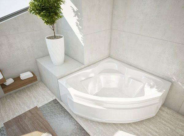 Приобрести акриловая ванна aquatek сириус 164х164 см+каркас+панель