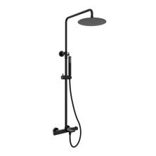 Vincea Душевая стойка Vogue, термостат, черная матовая VSFS-1V1TMB