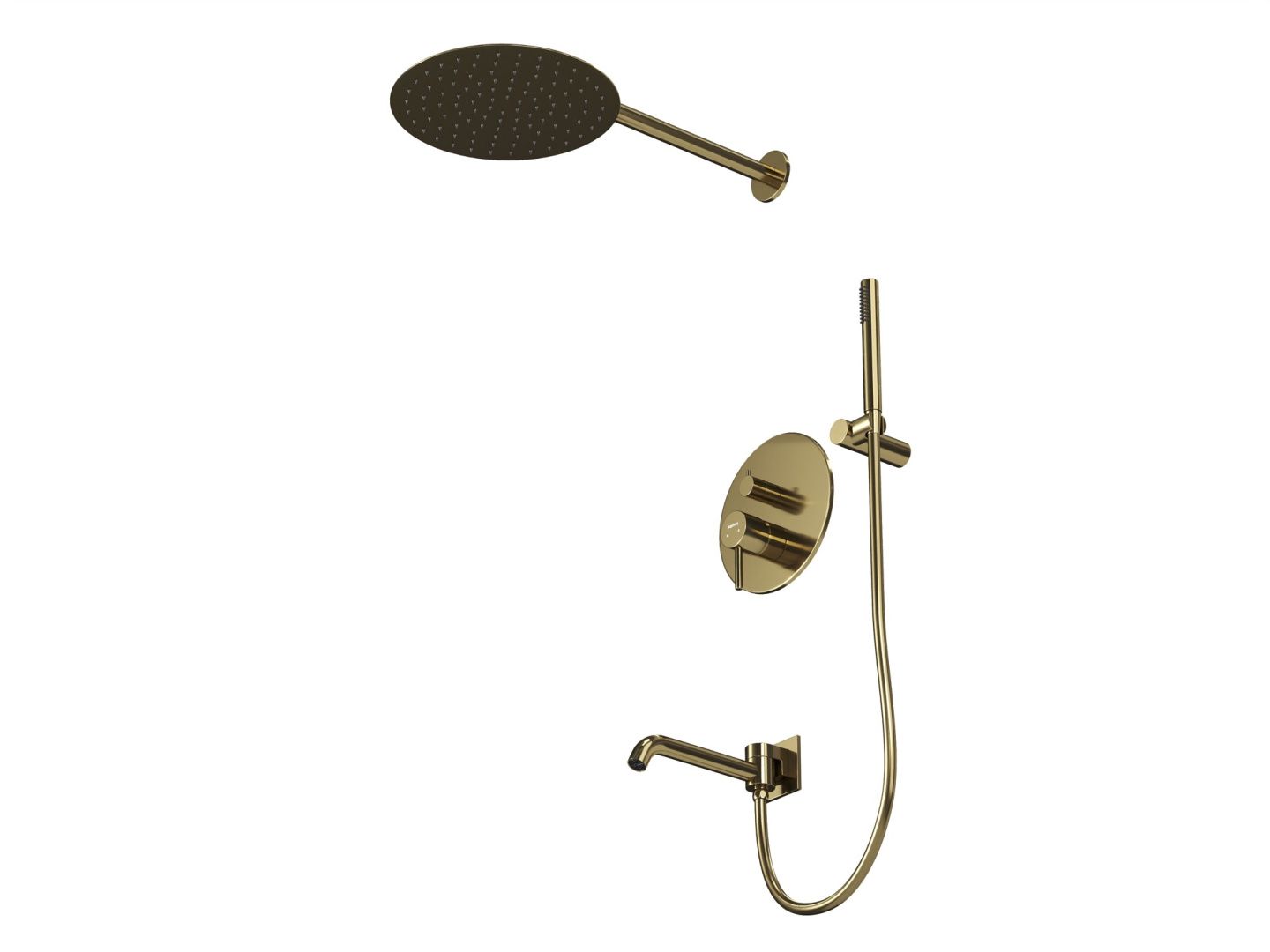 Приобрести hayzburg встраиваемая душевая система, золото hb-2001go