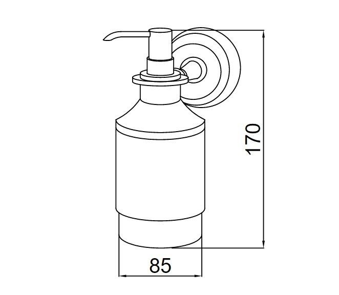 Приобрести boheme дозатор жидкого мыла imperiale, золото\кристаллы 10418
