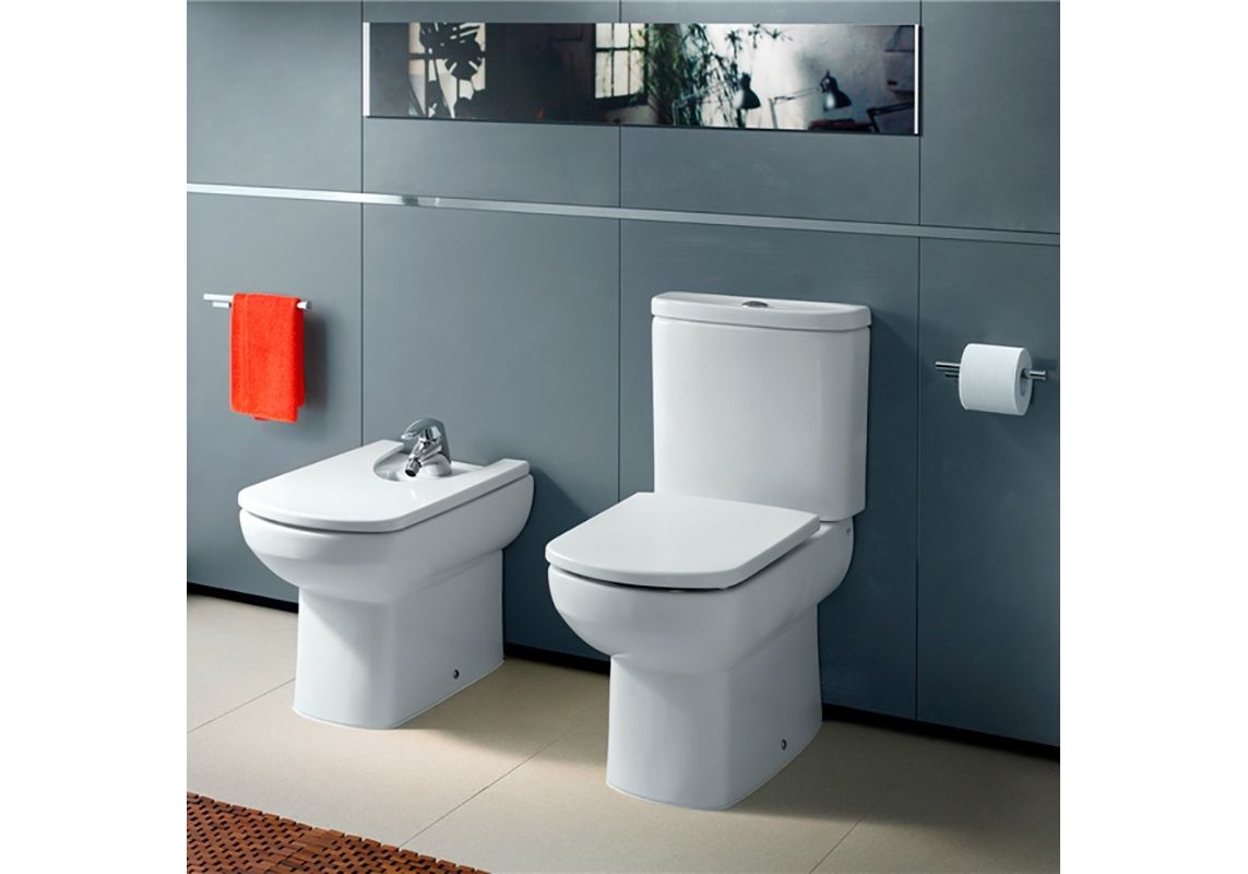 Приобрести напольный унитаз-компакт roca dama senso compacto 600 мм,7.3425.1.800.0; 7.3415.1.b00.0