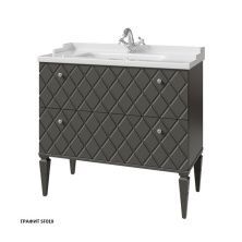 Caprigo Тумба с раковиной ROMA 90 см, графит