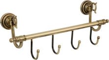 Boheme Тройной крючок в ванную комнату Medici, бронза 10623