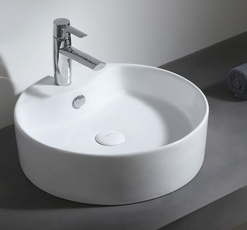 Приобрести azario раковина накладная 46,5х46,5 см, белая az4104