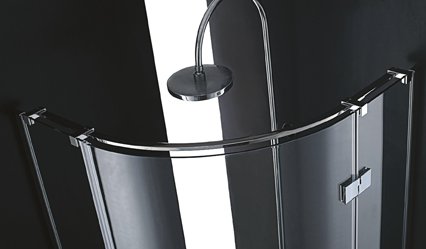 Приобрести cezares душевое ограждение bergamo 100х100см bergamo-w-r-2-100-arco-c-cr-iv