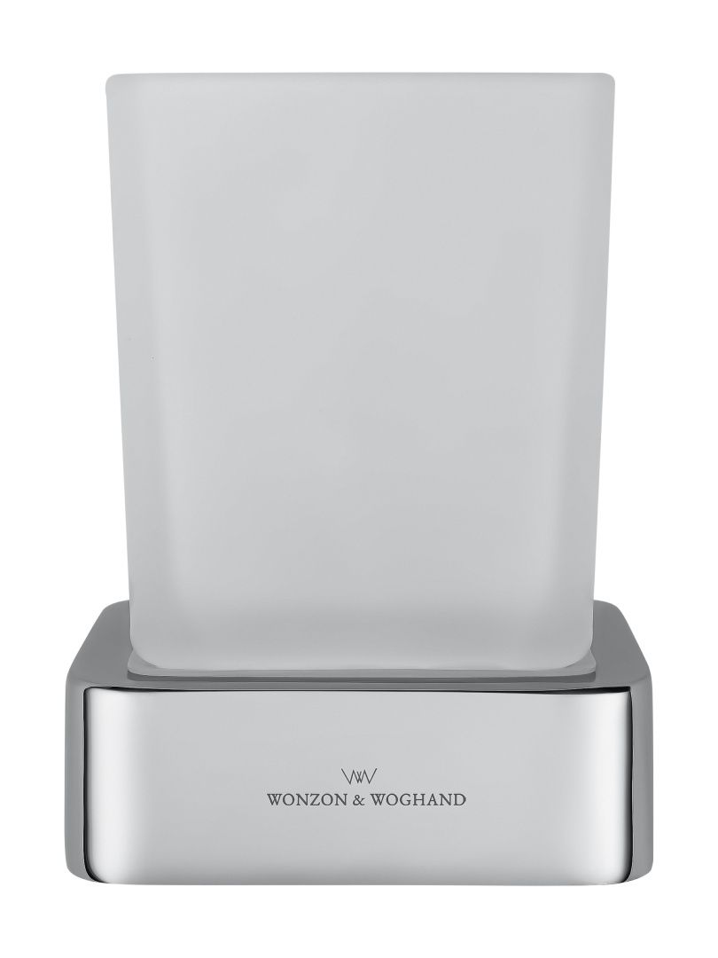 Приобрести стакан для зубных щеток с держателем wonzon & woghand lotte, хром (ww-8321)