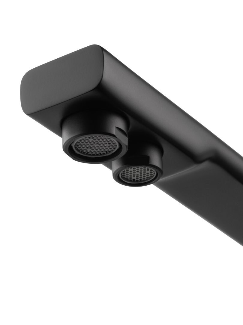 Приобрести смеситель для кухни с подключением фильтра wonzon & woghand, черный матовый (ww-88458004-mb)