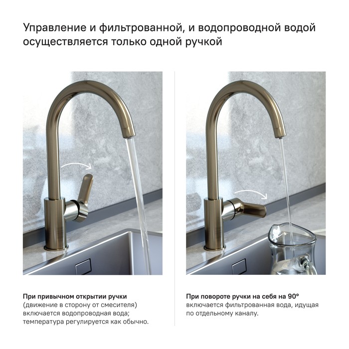 Приобрести iddis смеситель для кухни cuba 339,5мм, сатин cubbnfji05